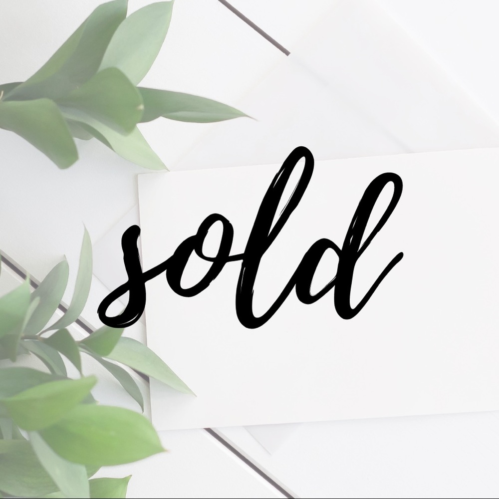 ✨ sold ✨